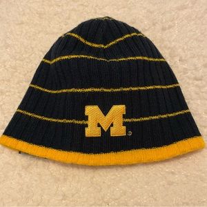 University of Michigan Reversible Adult Beanie by Columbia